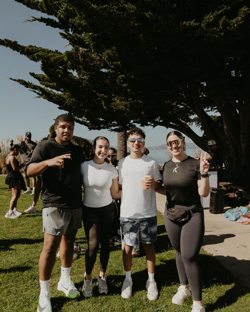 The Herd posing after HERD 001